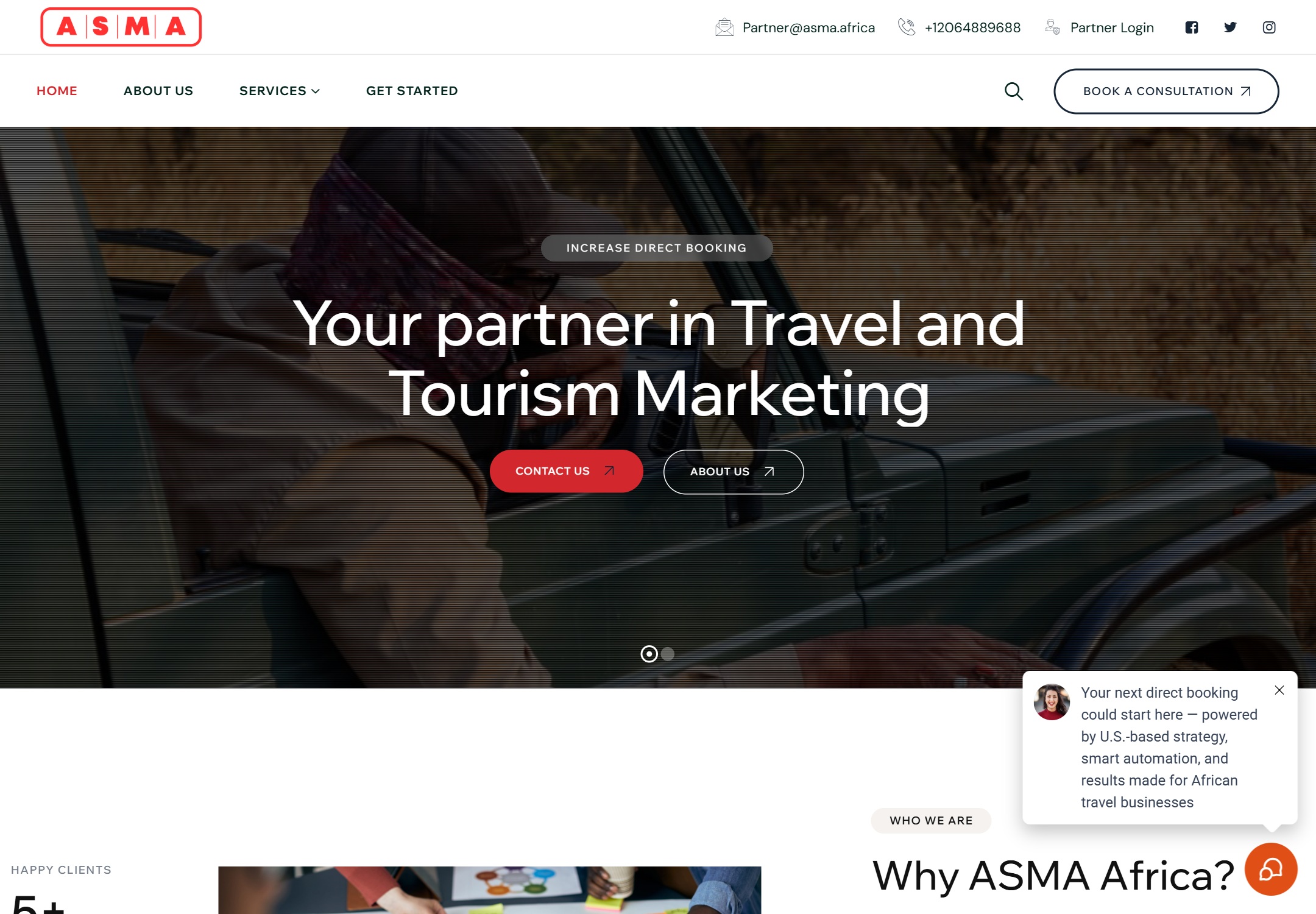 ASMA Africa — authentic project capture