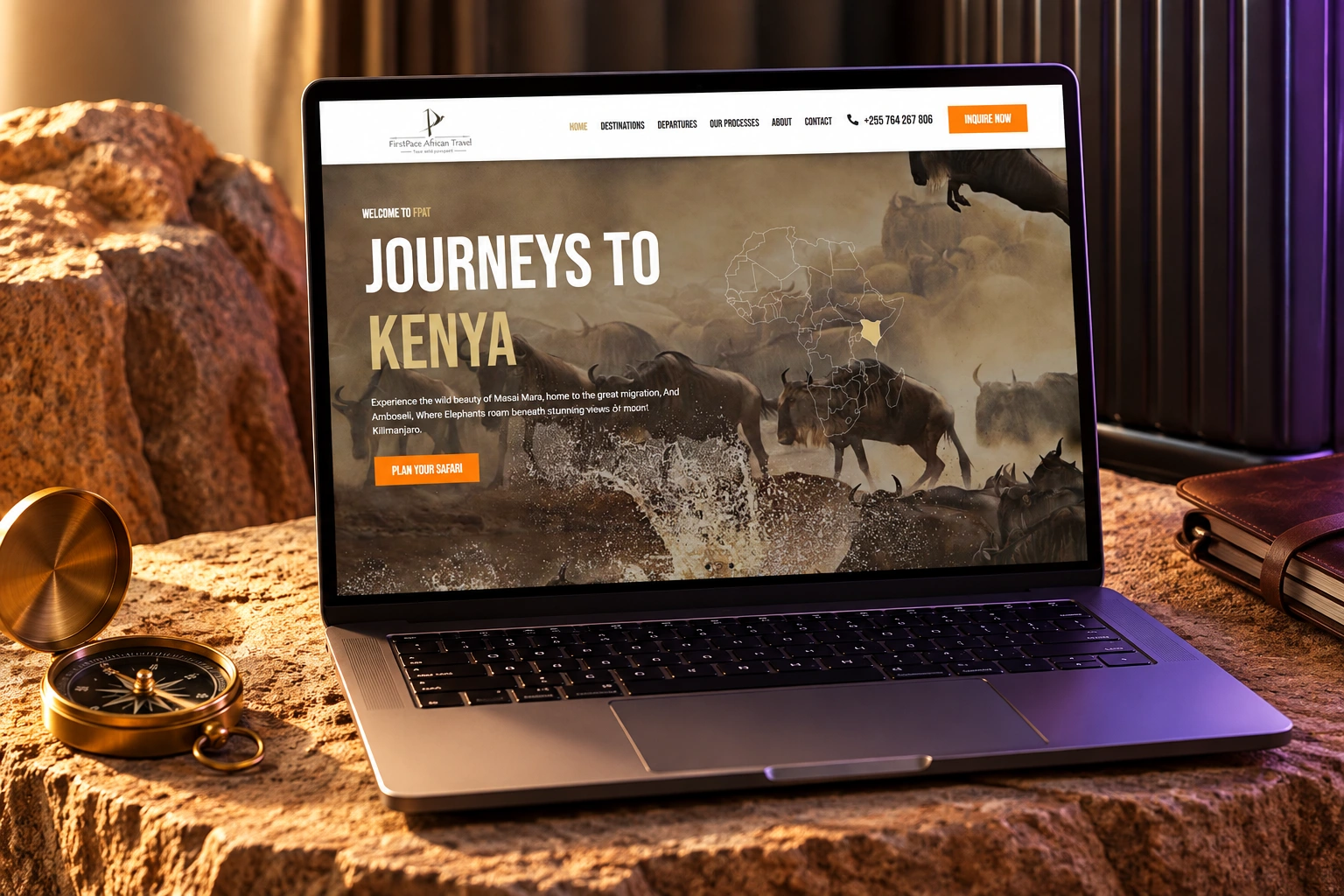 FirstPace African Travel — project presentation